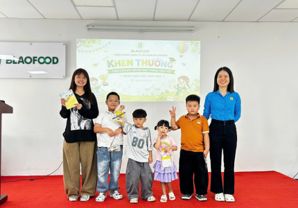 B'Laofood tổ chức Chương trình Khuyến học năm 2026 – Đồng hành cùng thế hệ tương lai