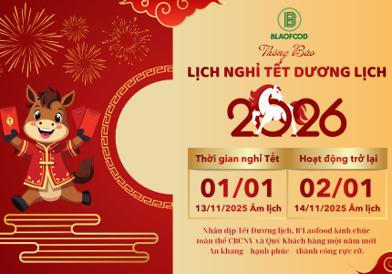 THÔNG BÁO NGHỈ TẾT DƯƠNG LỊCH 01/01